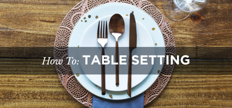 Table Setting NEST Magazine
